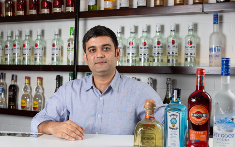 Bombay Sapphire uses 35% of recyclable glass